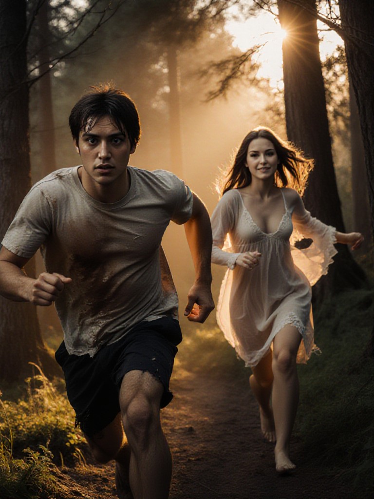 Escape in the forest image