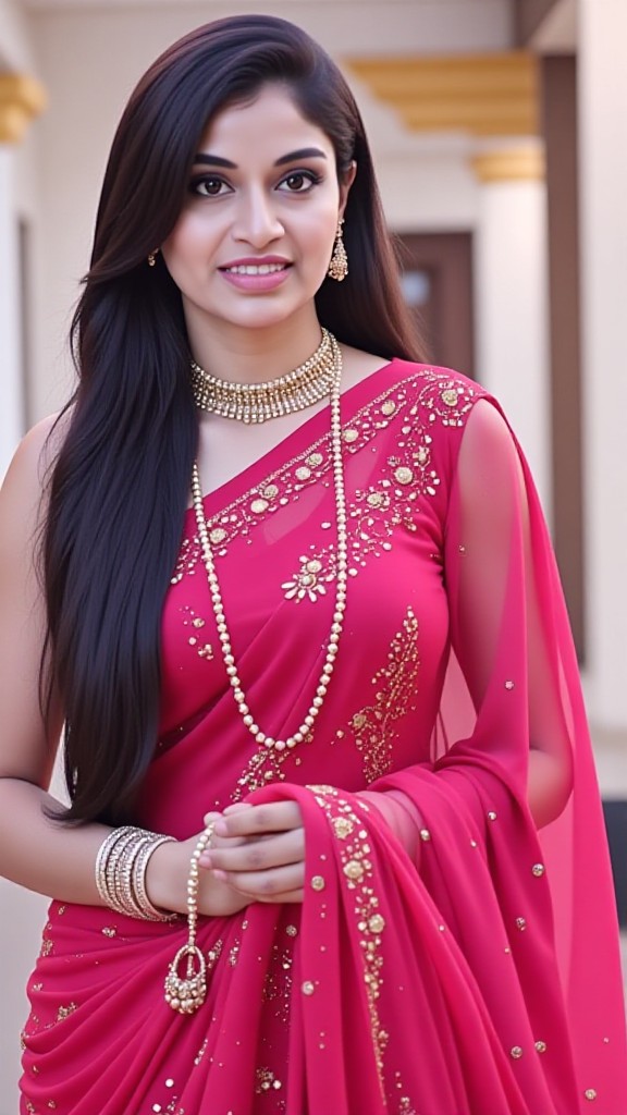 Newly married girl  image