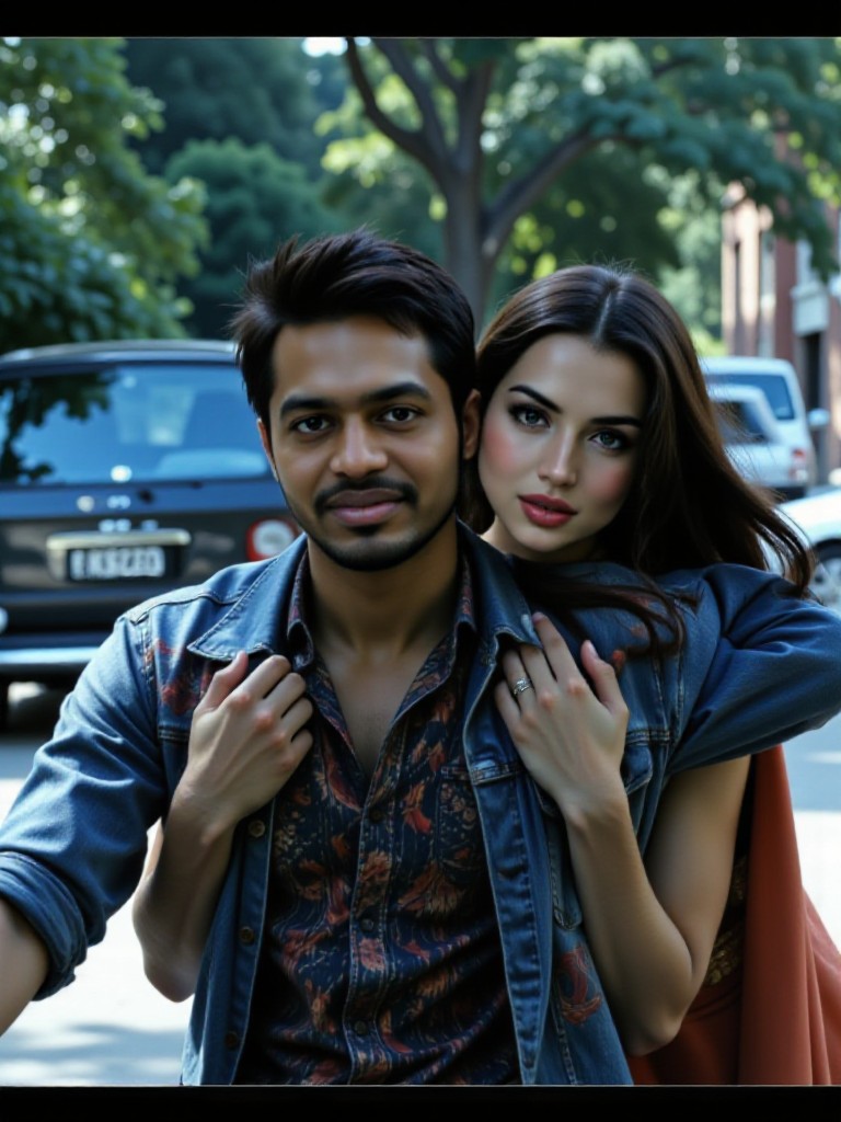 Kiss on the bike image