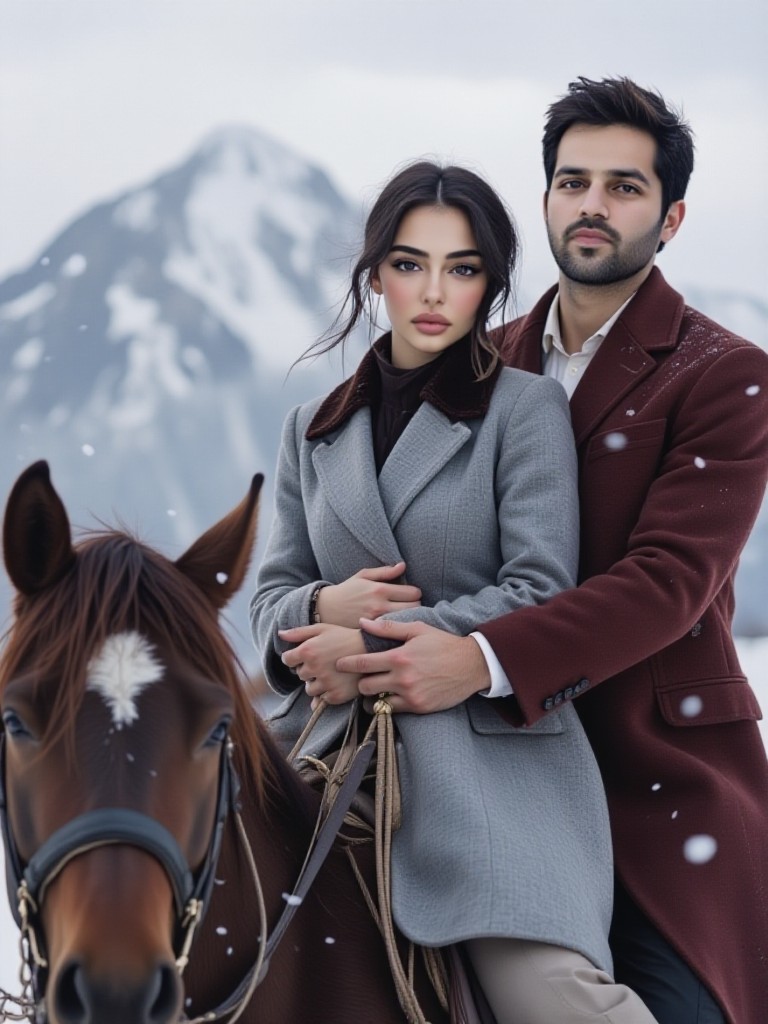 Horse riding with your loved one image