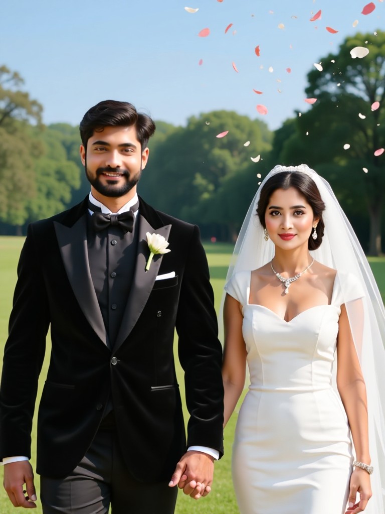 Western-style wedding image