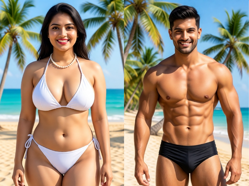 Bikini Couple - v2 image