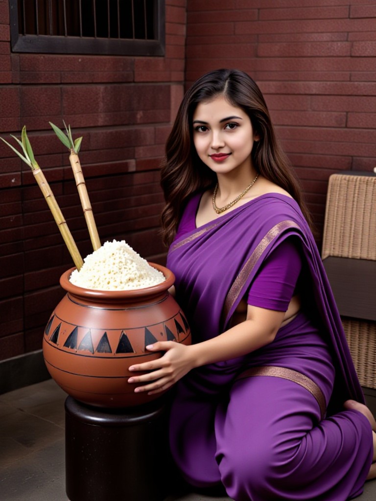 My Pongal Photoshoot！ image