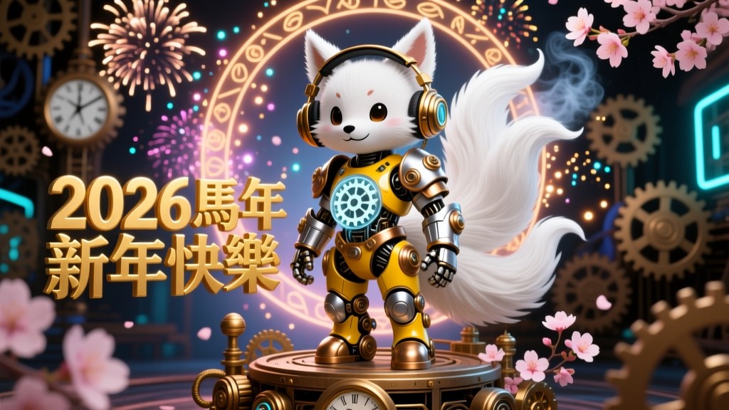 Steam Cyber Style - Cute Character Action Generator image