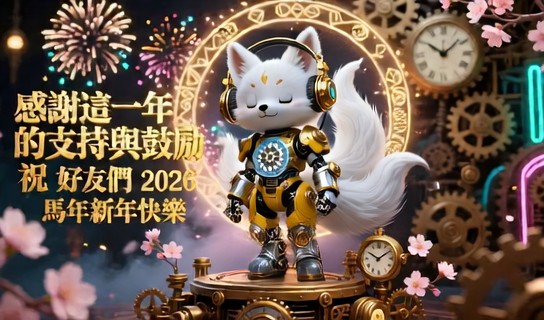 Steam Cyber Style - Cute Character Blessing Generator image