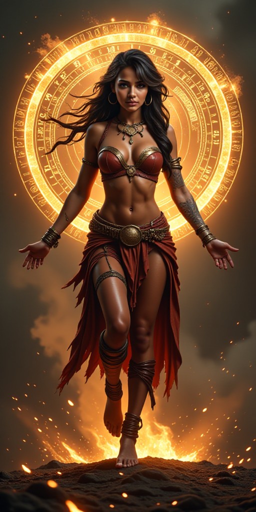 Mystical woman  image