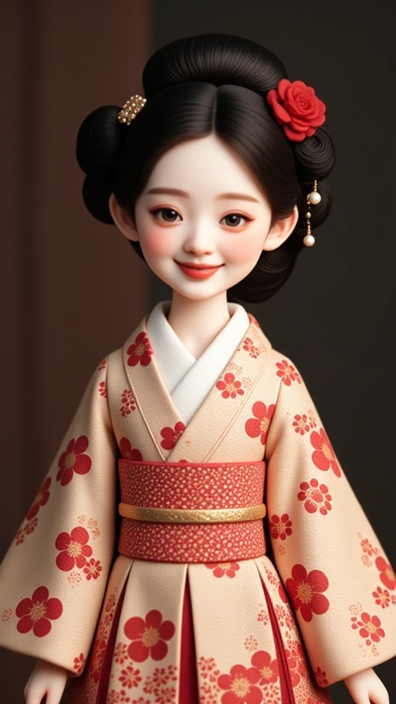 Spherical joint doll image