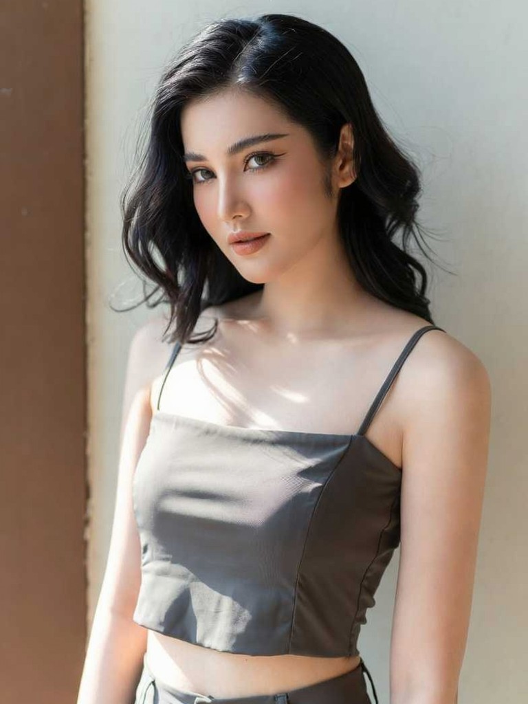 Hand gesture framing image