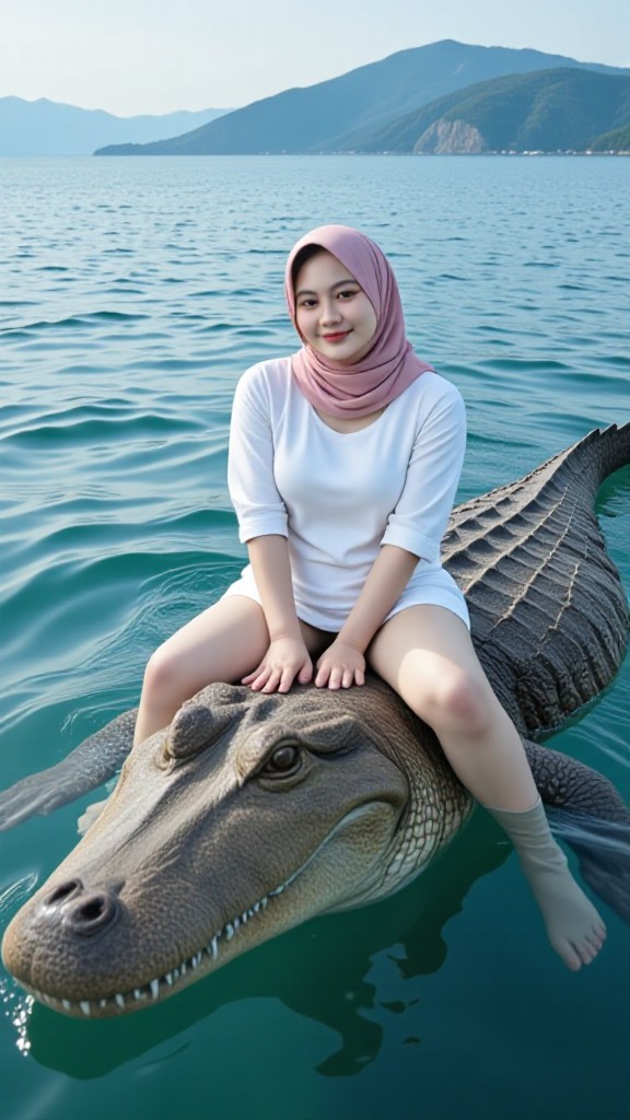 Female crocodiles and sea crocodiles image