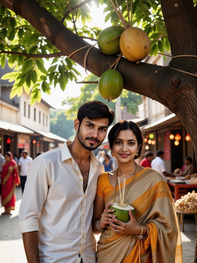 Let's drink coconut juice together image