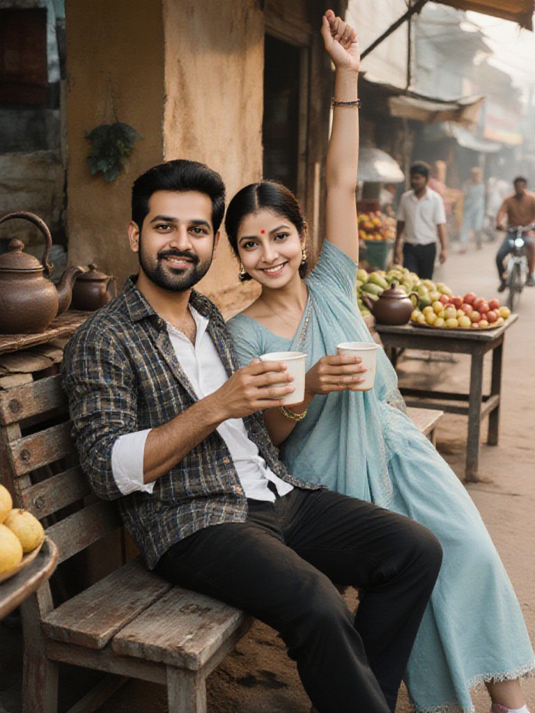 Indian milk tea！Yummy image