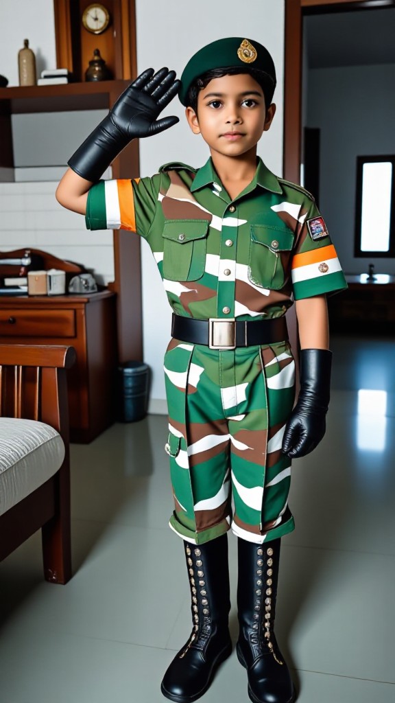 My child is a soldier！ image