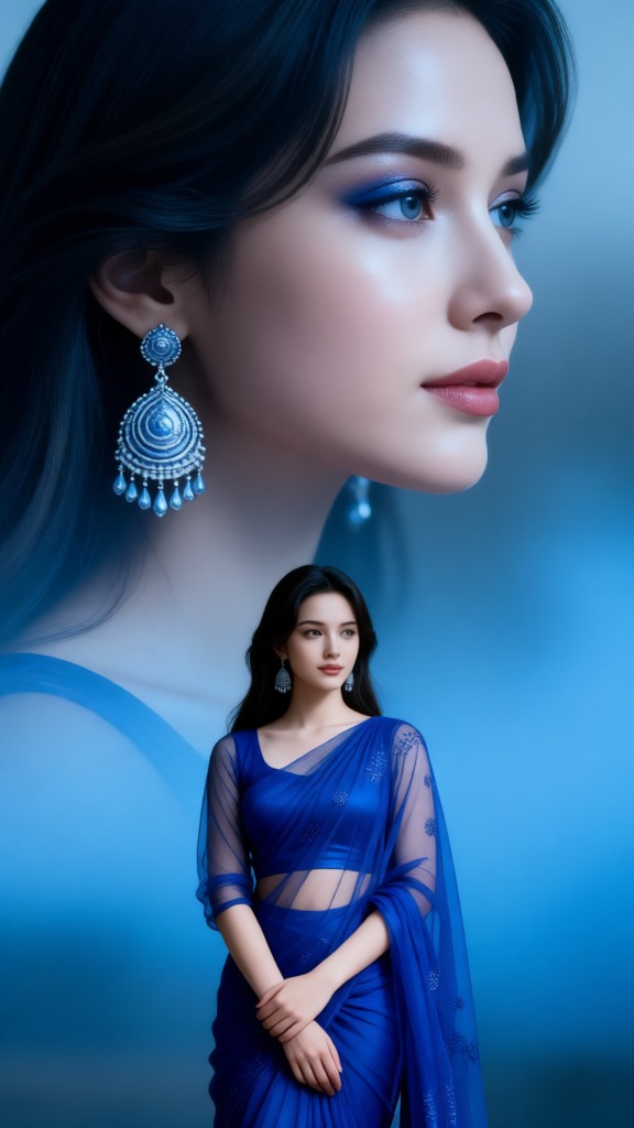 Bollywood Special Effects Photography - Blue image