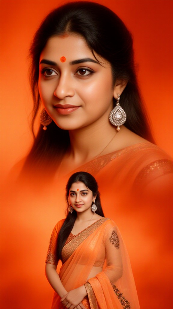 Bollywood Special Effects Photography - orange image