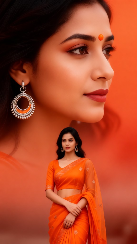 Bollywood Special Effects Photography - orange image