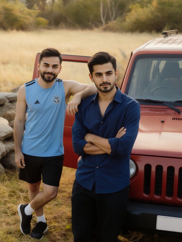 With Virat Kohli！！！ image