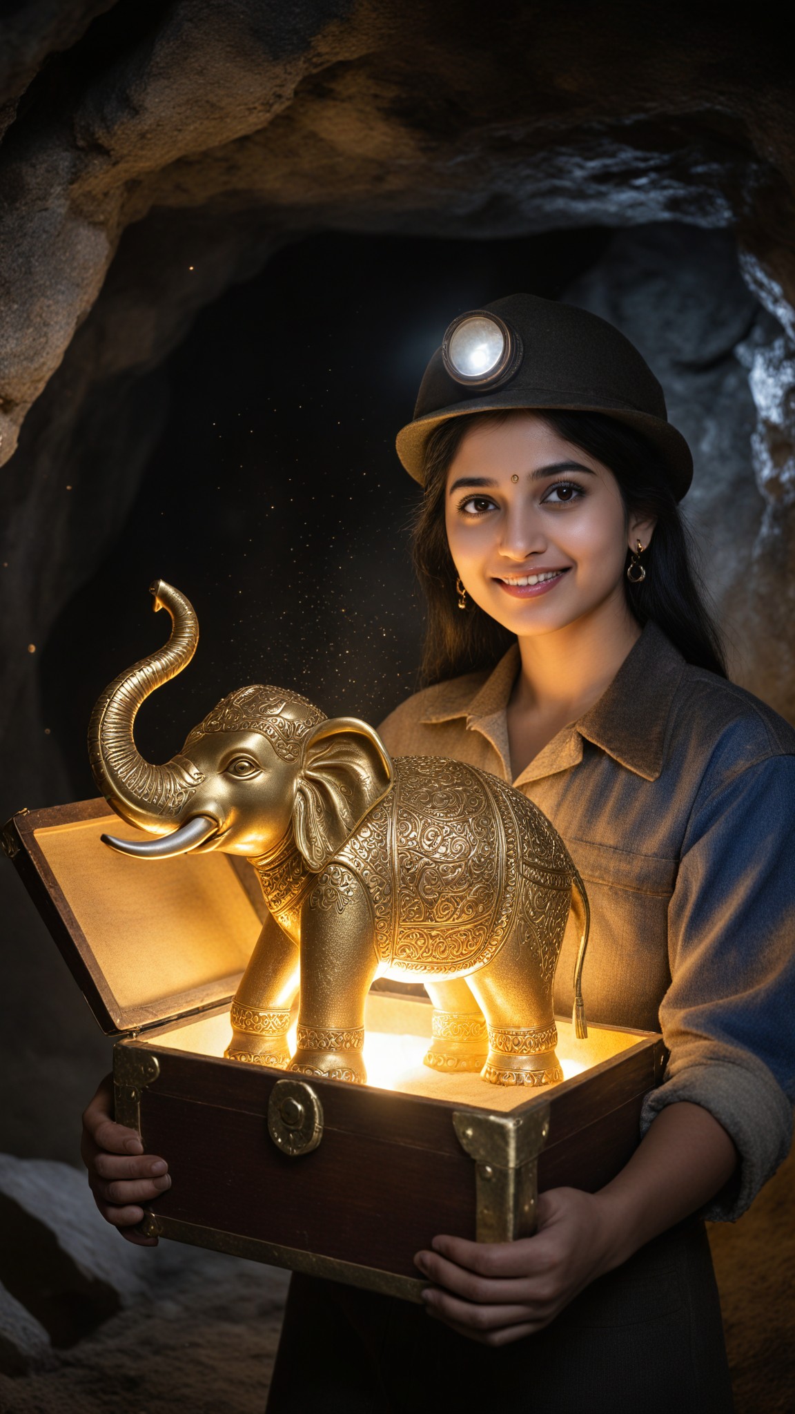 Female Gold Miner image