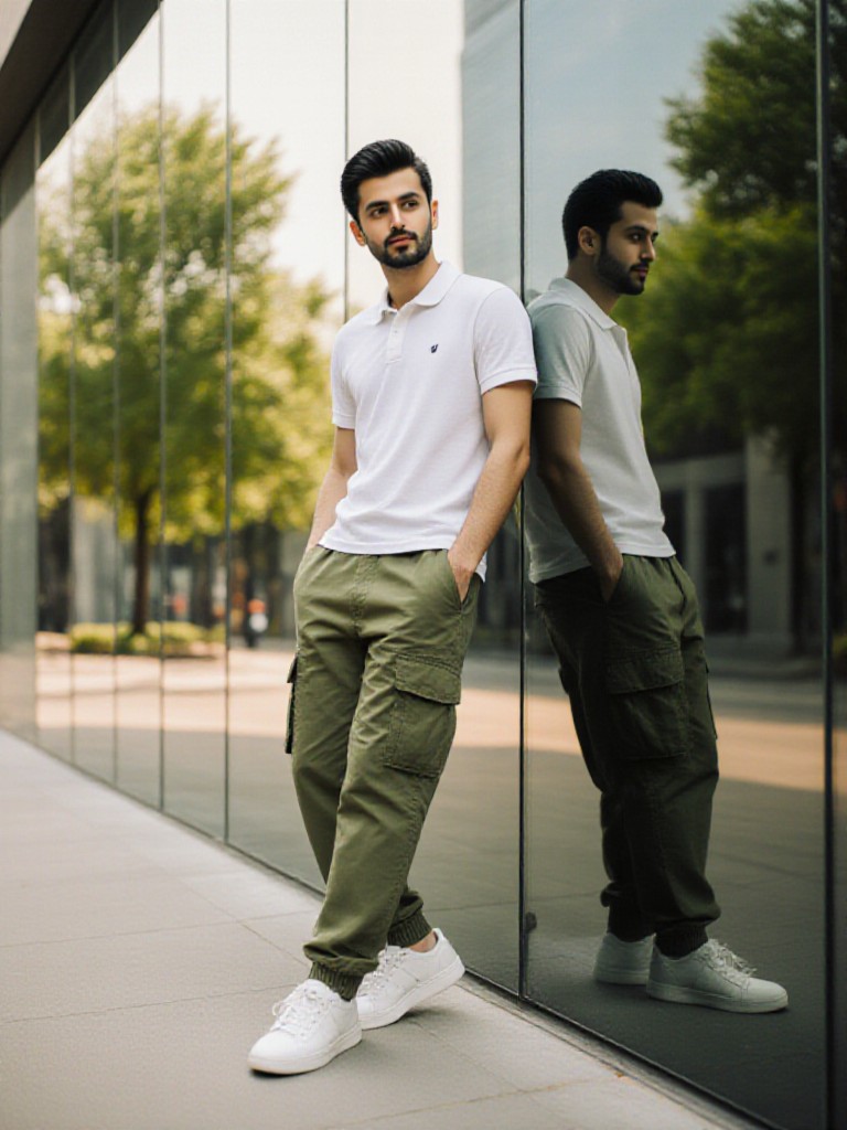 Me in the mirror image