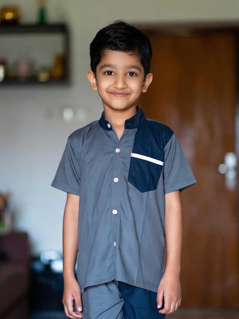 Little Soldier and Military Dog image