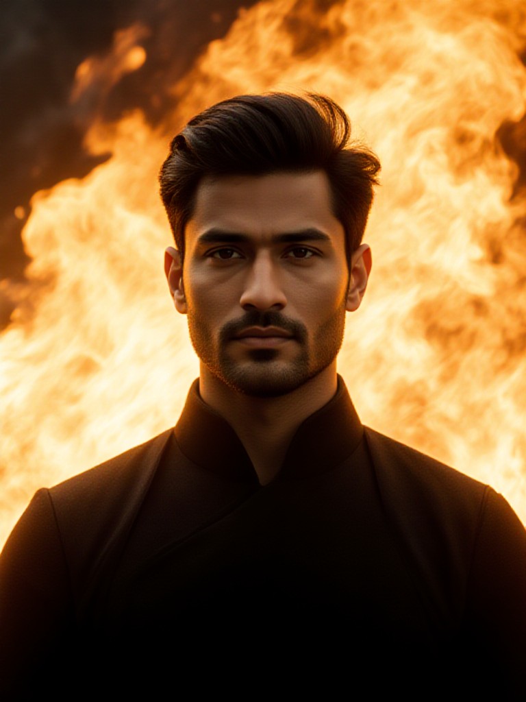 Fire and Roses image