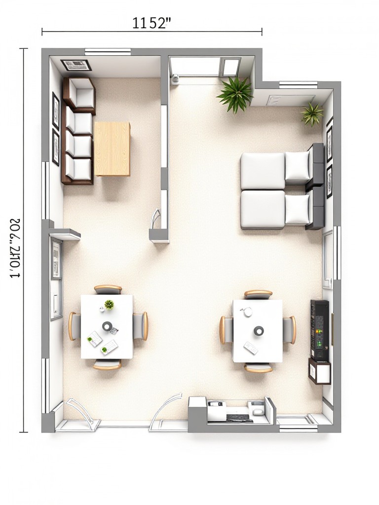 Interior Layout CAD image