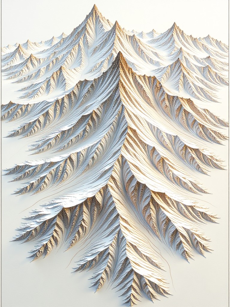 Contour Lines Topology Map image