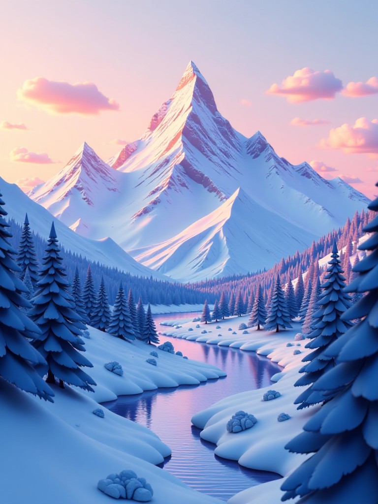 Low Poly Landscape image