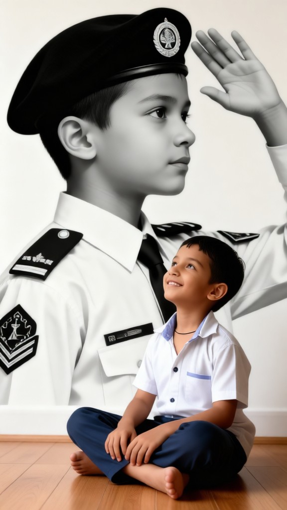 Double Exposure Soldier！ image