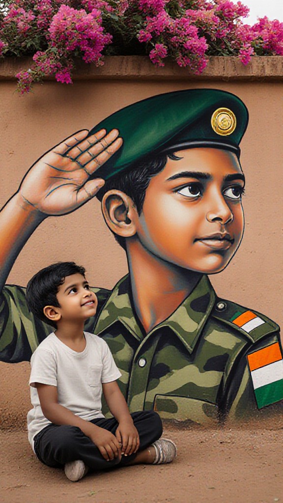 Little Soldiers on the Wall image