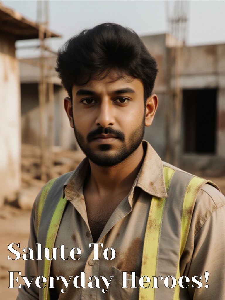Salute To Everyday Heroes! - Construction workers image