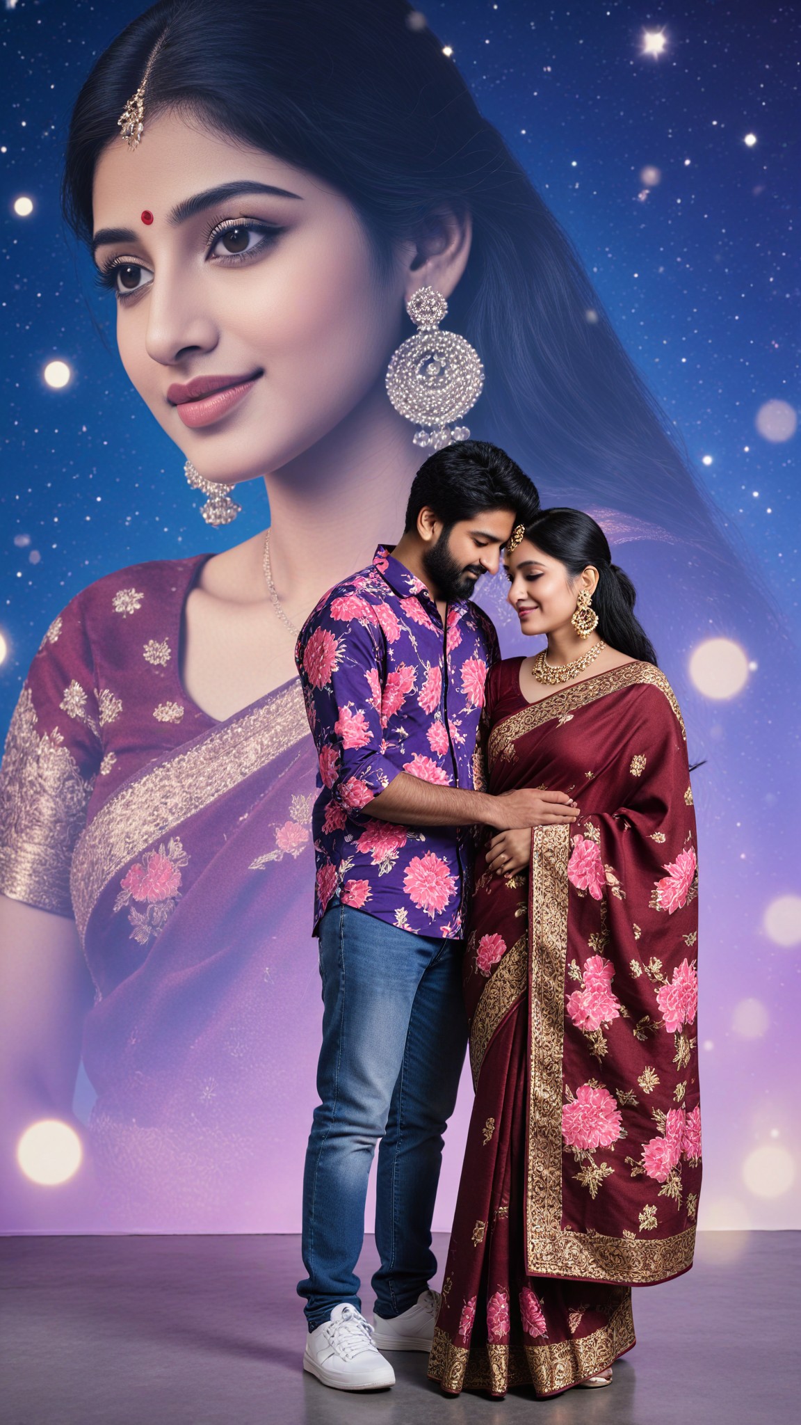 Couple's Starry Sky image