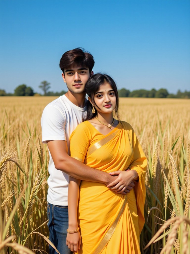 Wheat Fields, Blue Sky - Couple Video image