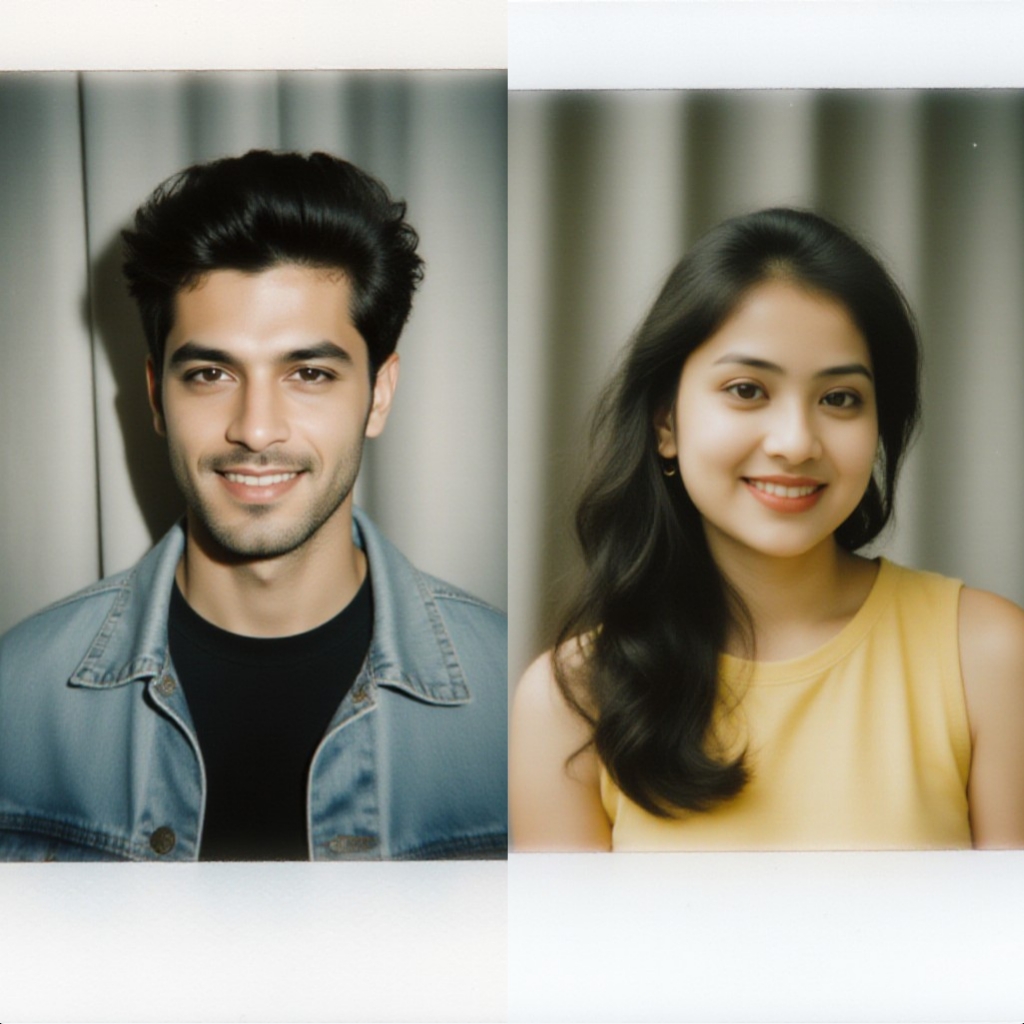 Retro Polaroid Camera for Couple image