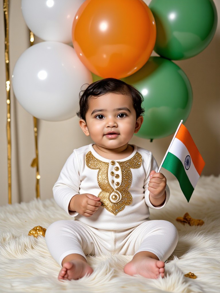 India!!! Baby photograph image
