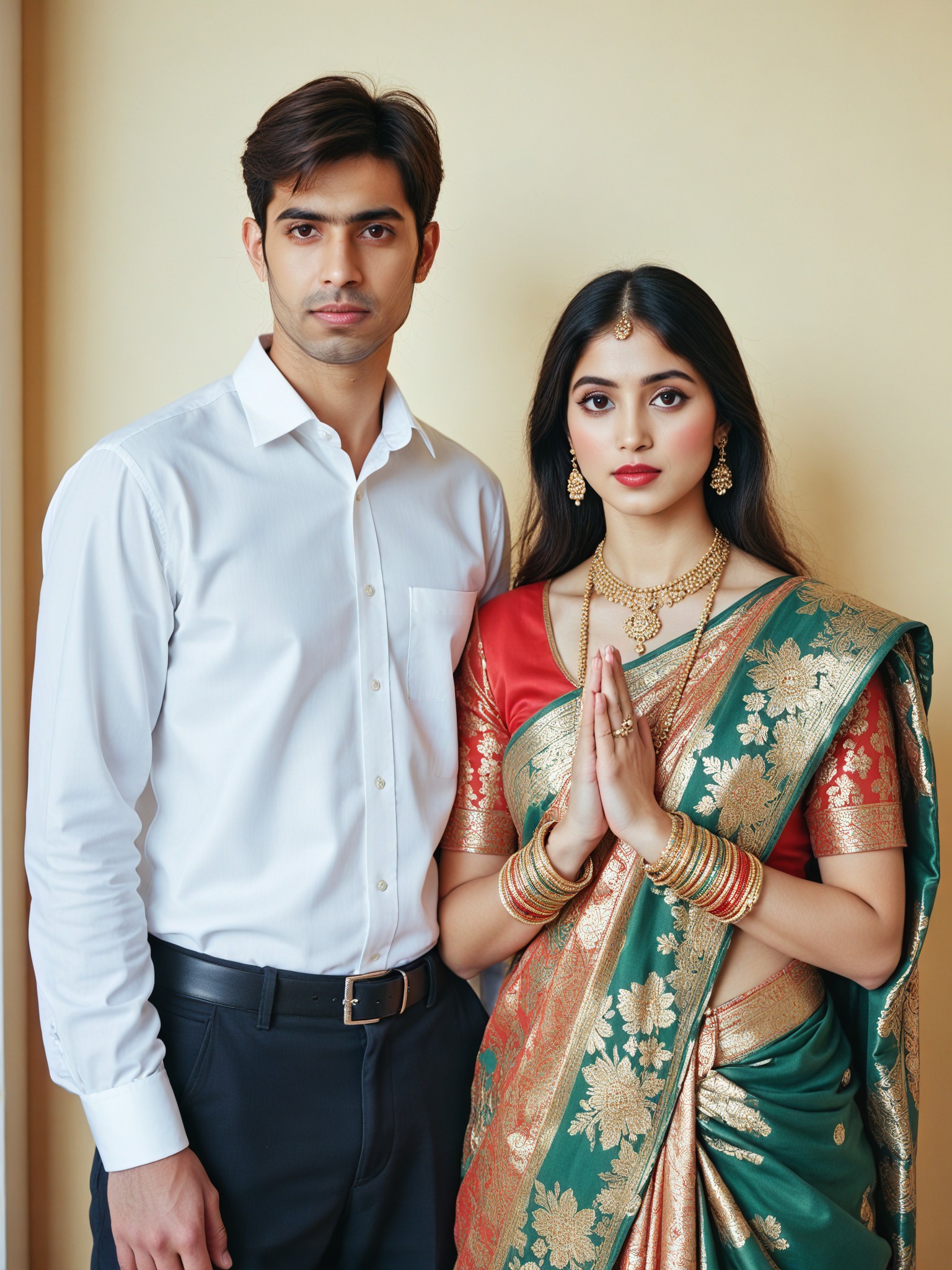 Indian couple photoshoot image
