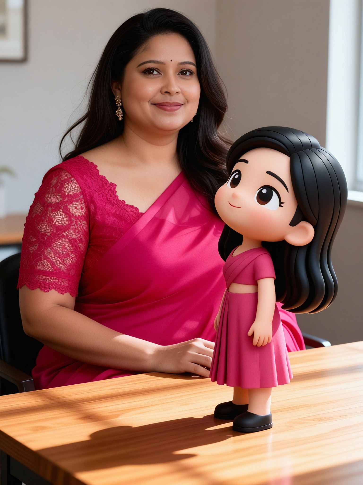 Encountering the Q-version of oneself image