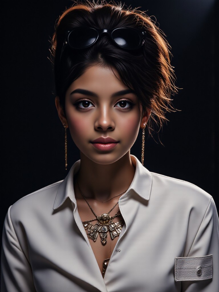 A beautiful lady  image