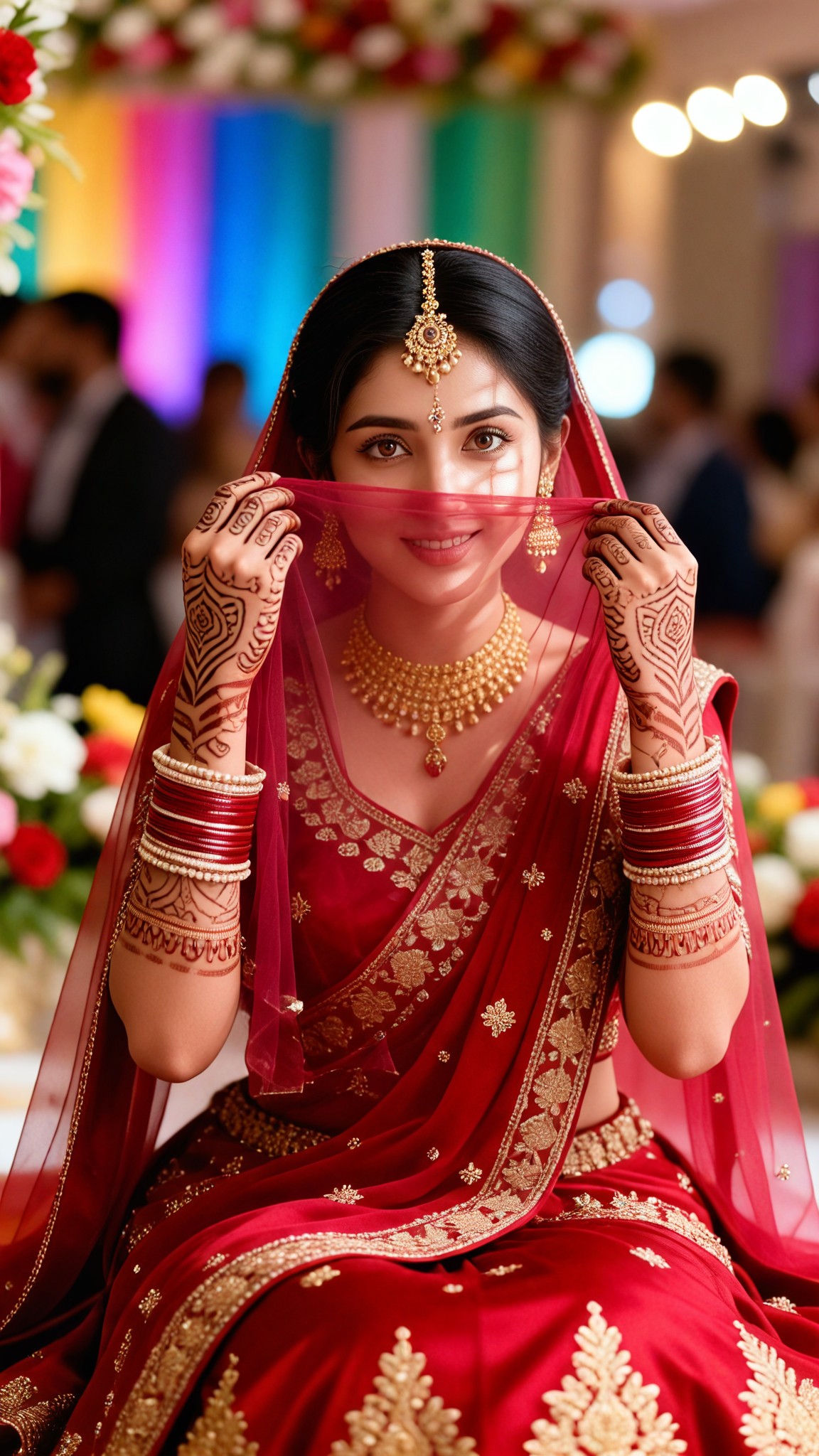 The bride's veil image