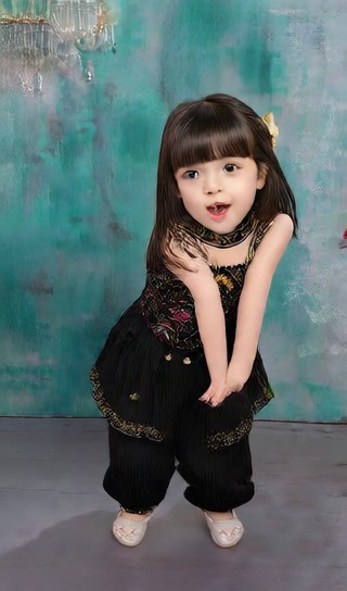 cute baby dancing image