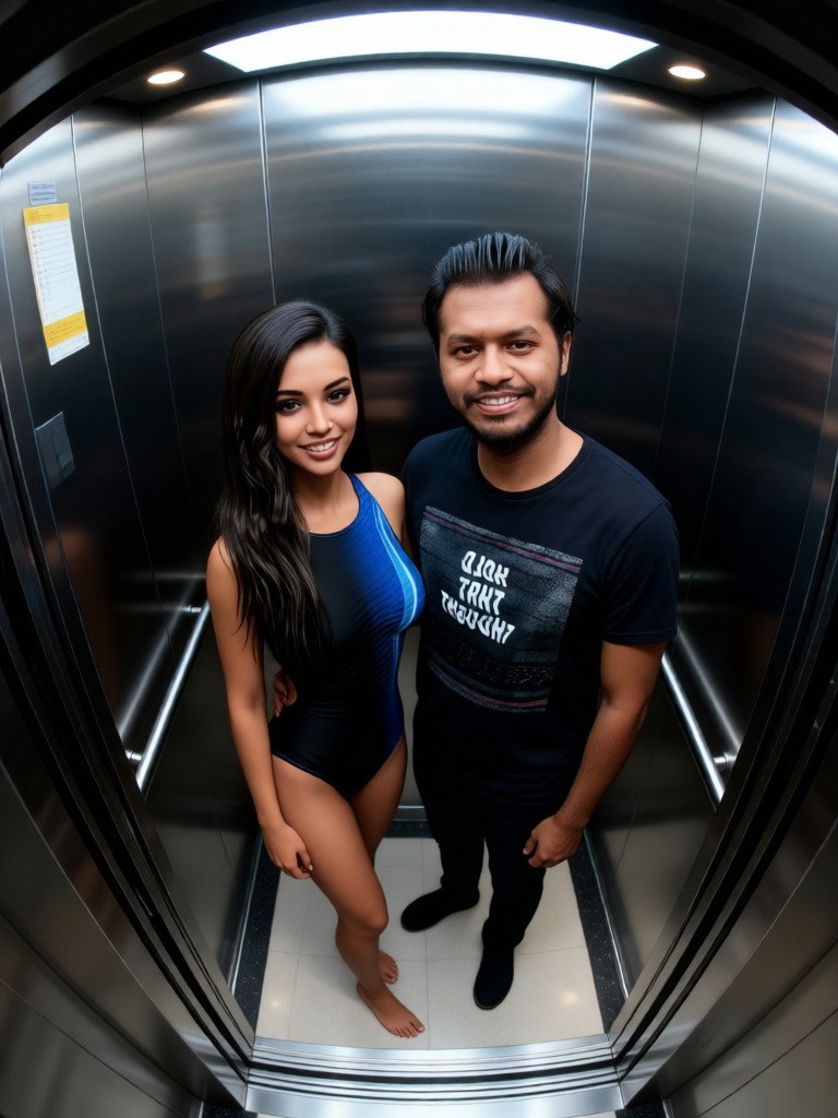 Elevator love  image