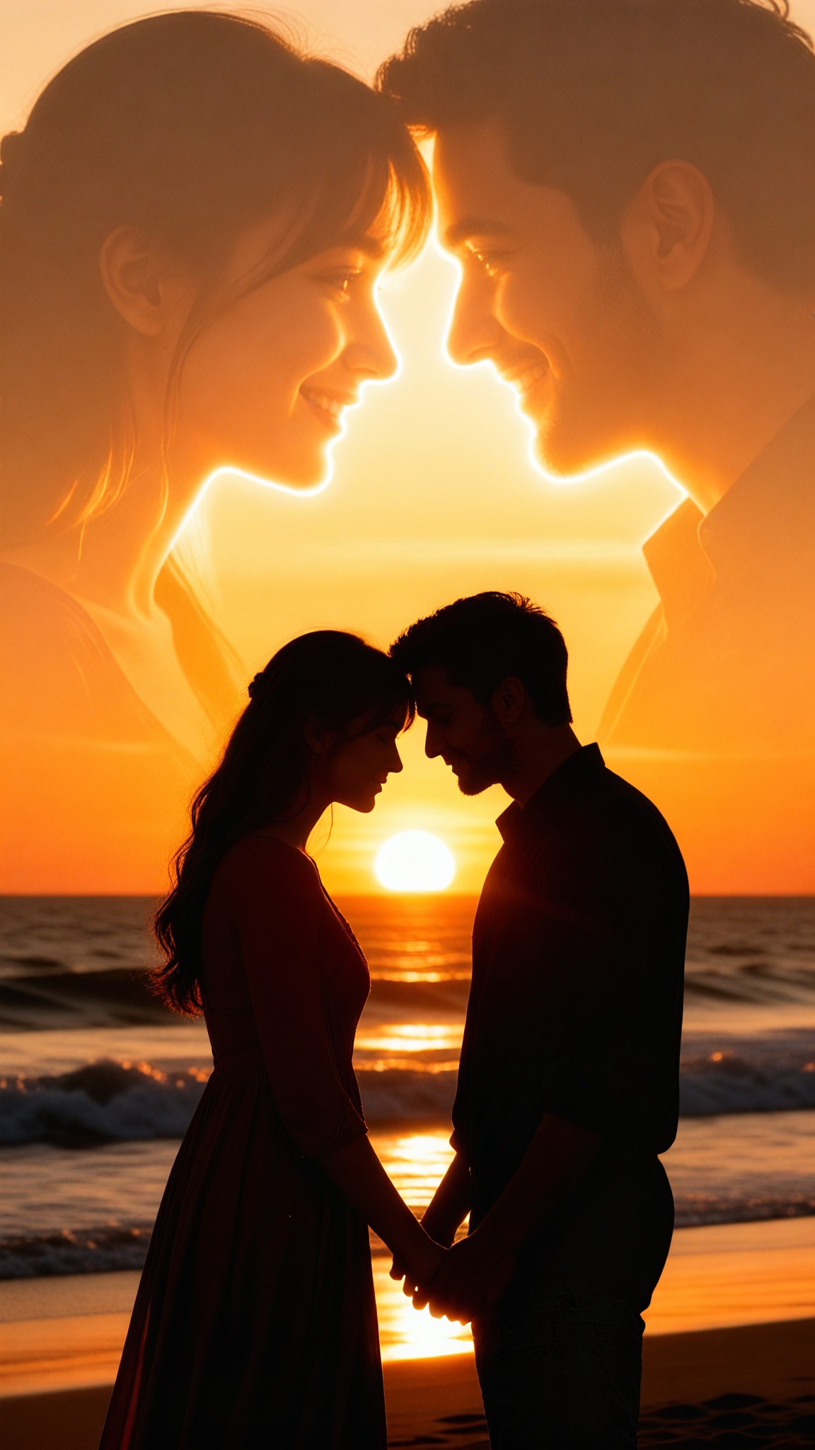 Double Exposure & Double Silhouette image