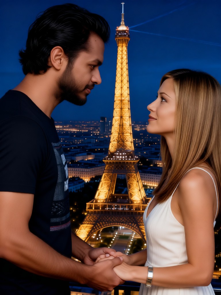 Love in paris image
