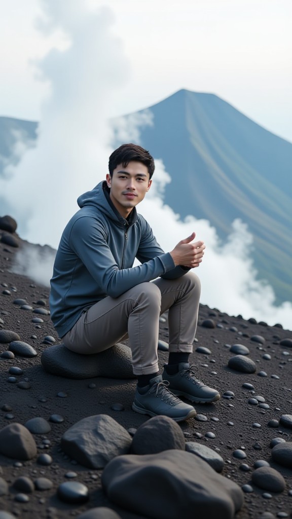 Morning Warmth at Mount Batur image