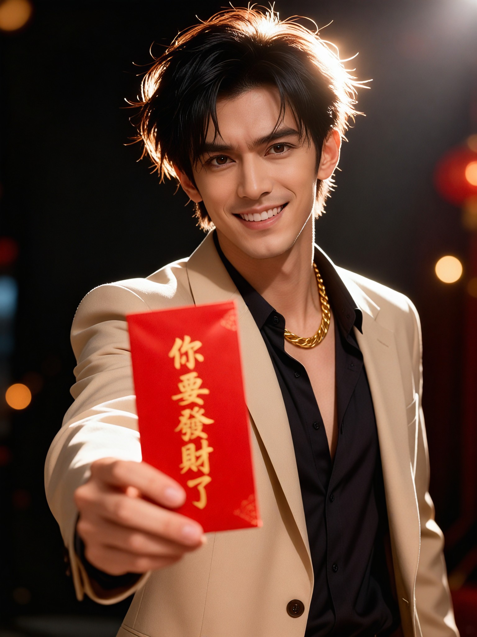 Joyful Fortune God image