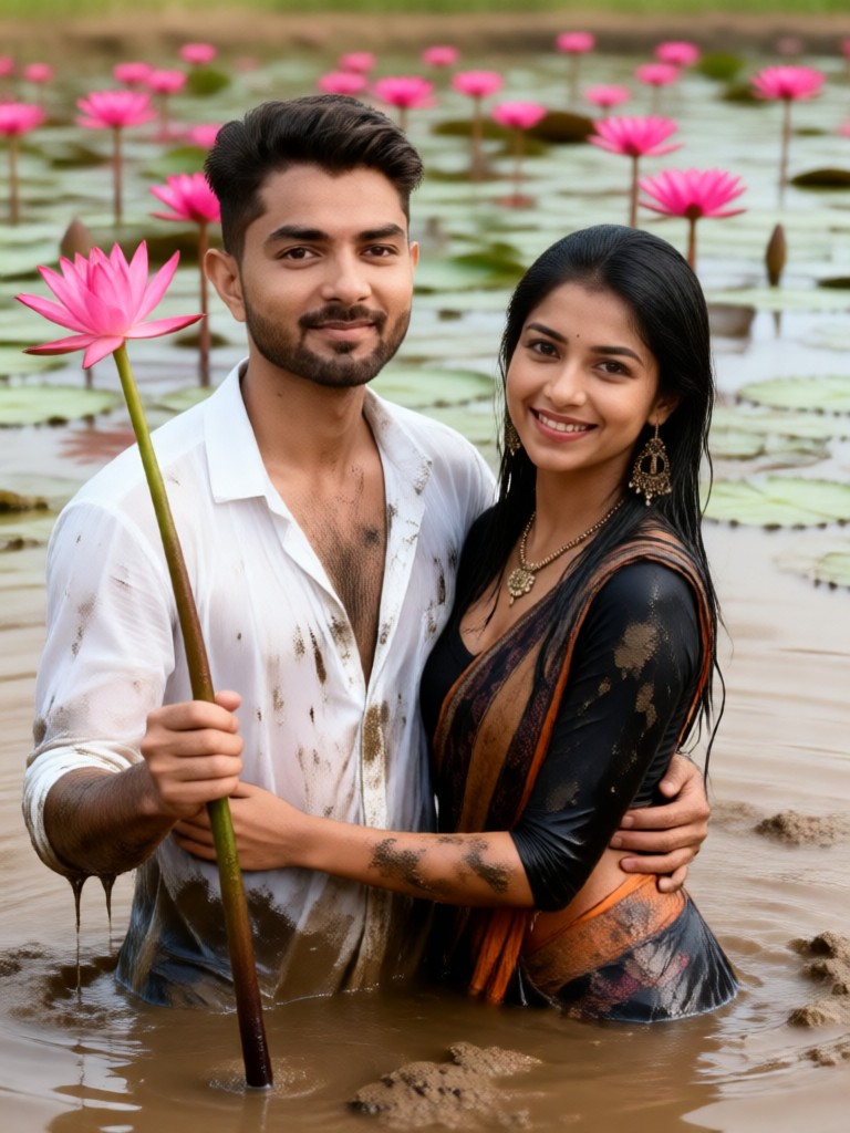 Embracing the Water Lily Pond image