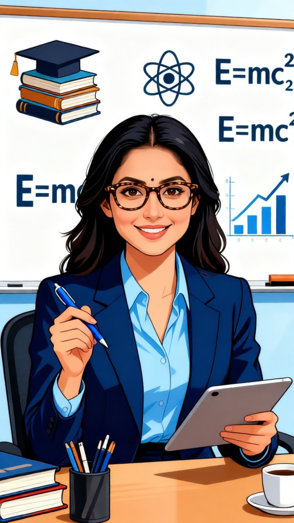 Retro Comic: University Professor image