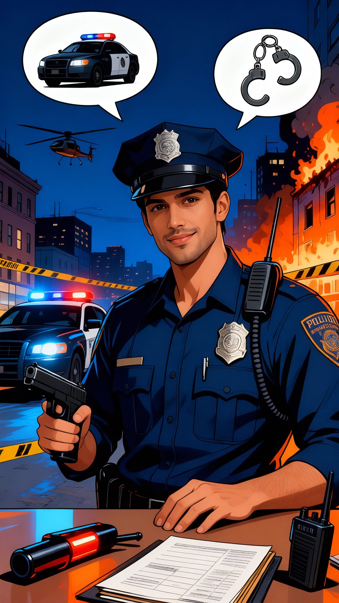 Retro Comic: University Professor image