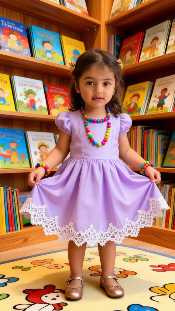 Picture Book Gallery Warm Princess Style Girl Treasure image