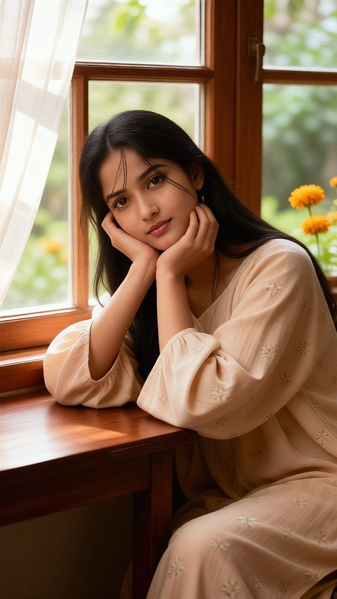 Social media lazy atmosphere photo shoot image