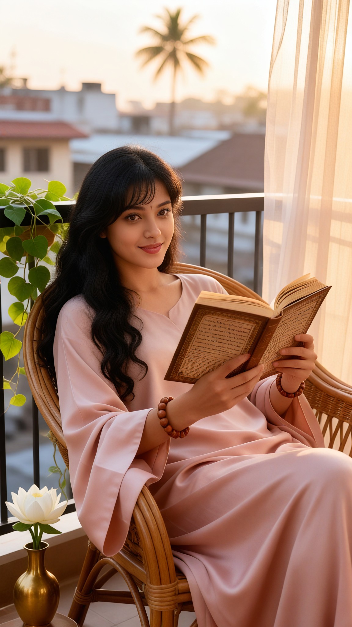 Sense of Life - Balcony Morning Reading Sanskrit Book image